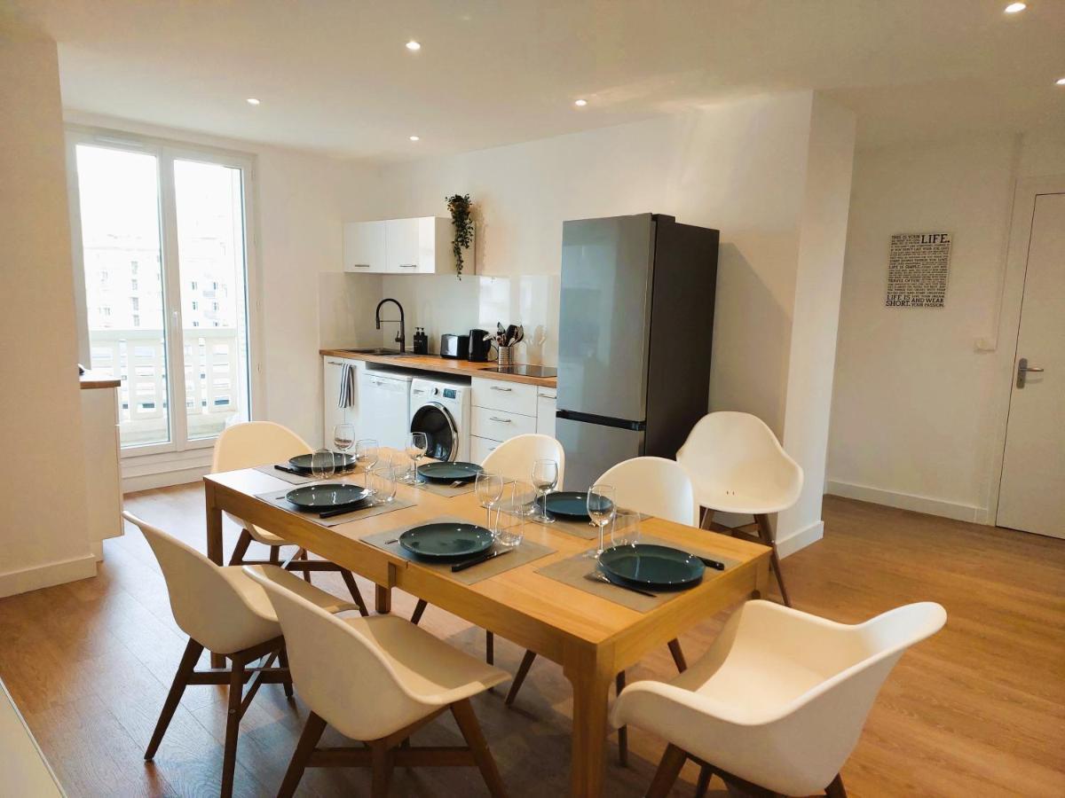 גרנובל Champon - Lumineux 2 Chambres Avec Garage Prive - Tram A 1 Min מראה חיצוני תמונה