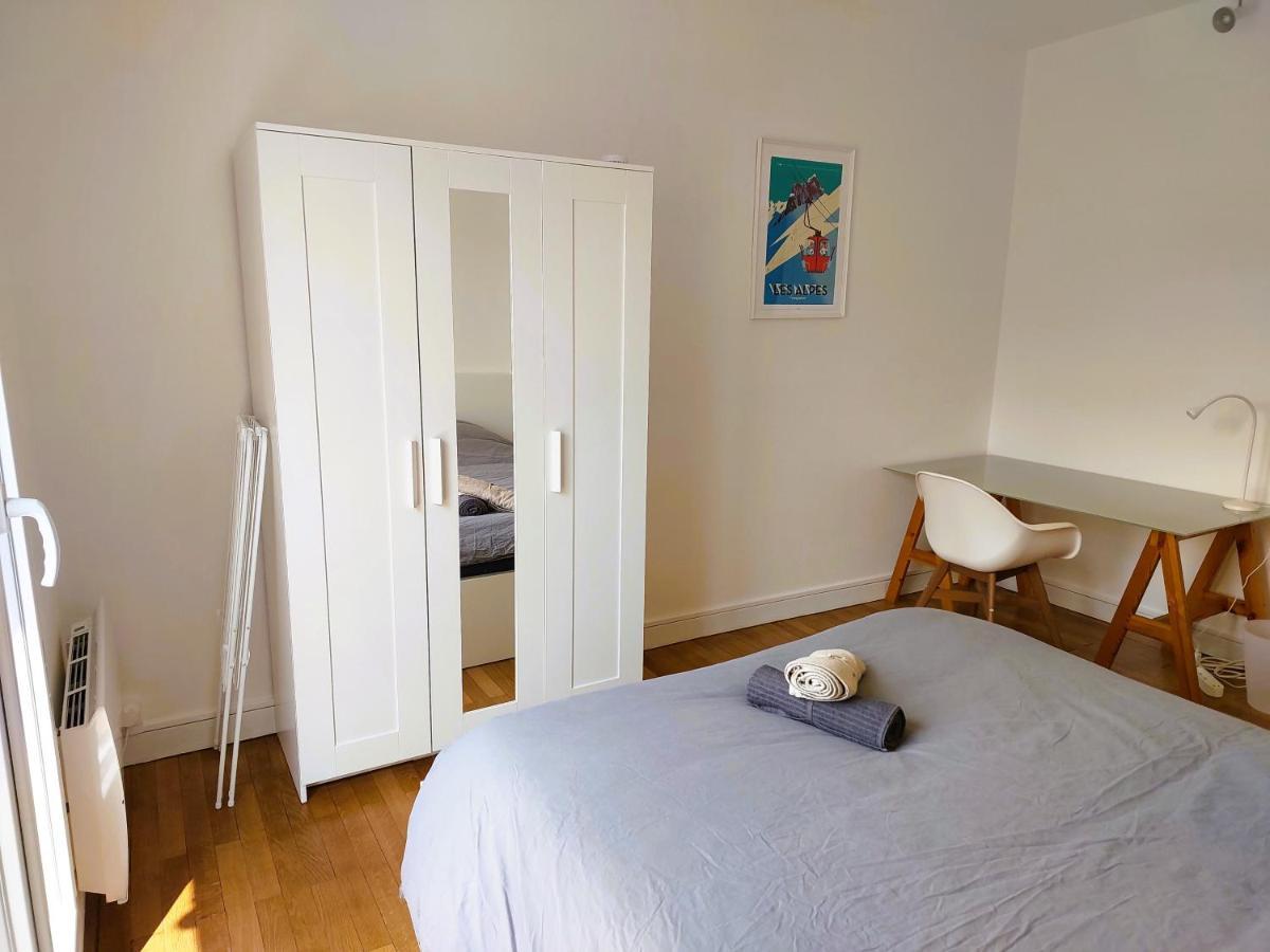 גרנובל Champon - Lumineux 2 Chambres Avec Garage Prive - Tram A 1 Min מראה חיצוני תמונה
